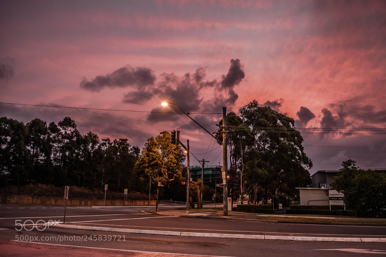 Nikon D5500 sample photo. Westmead sunset photography