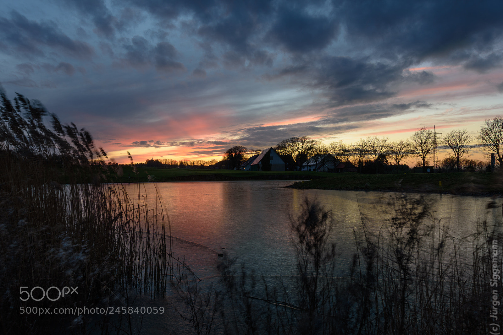 Nikon D7200 sample photo. Winter evening at haxterh photography