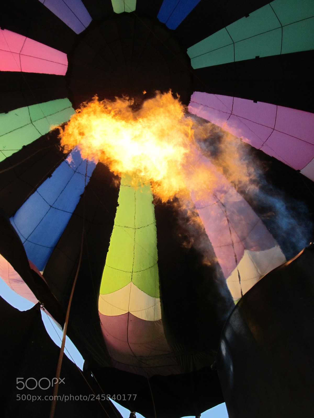 Canon PowerShot SX130 IS sample photo. Balloon fire photography