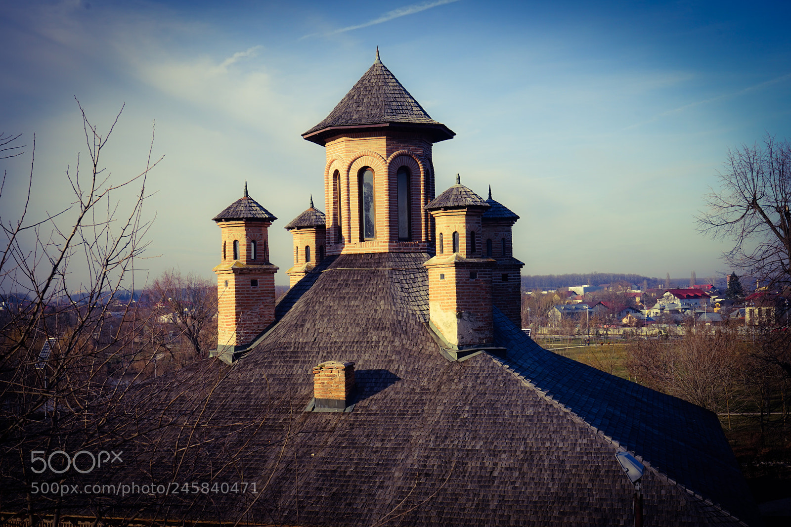 Sony a7 sample photo. Mogosoaia wooden chapel photography