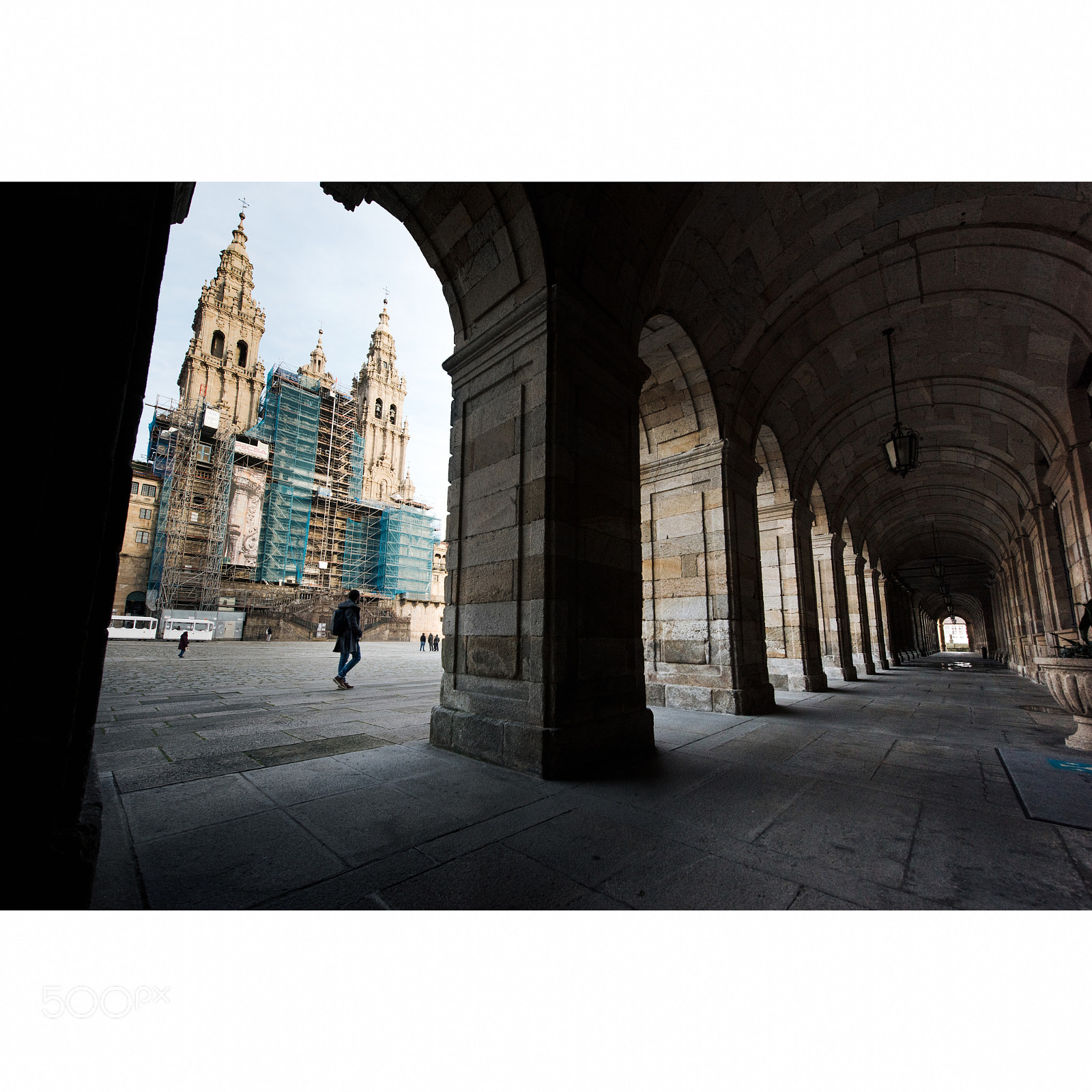 Nikon D810 sample photo. Praza do obradoiro photography