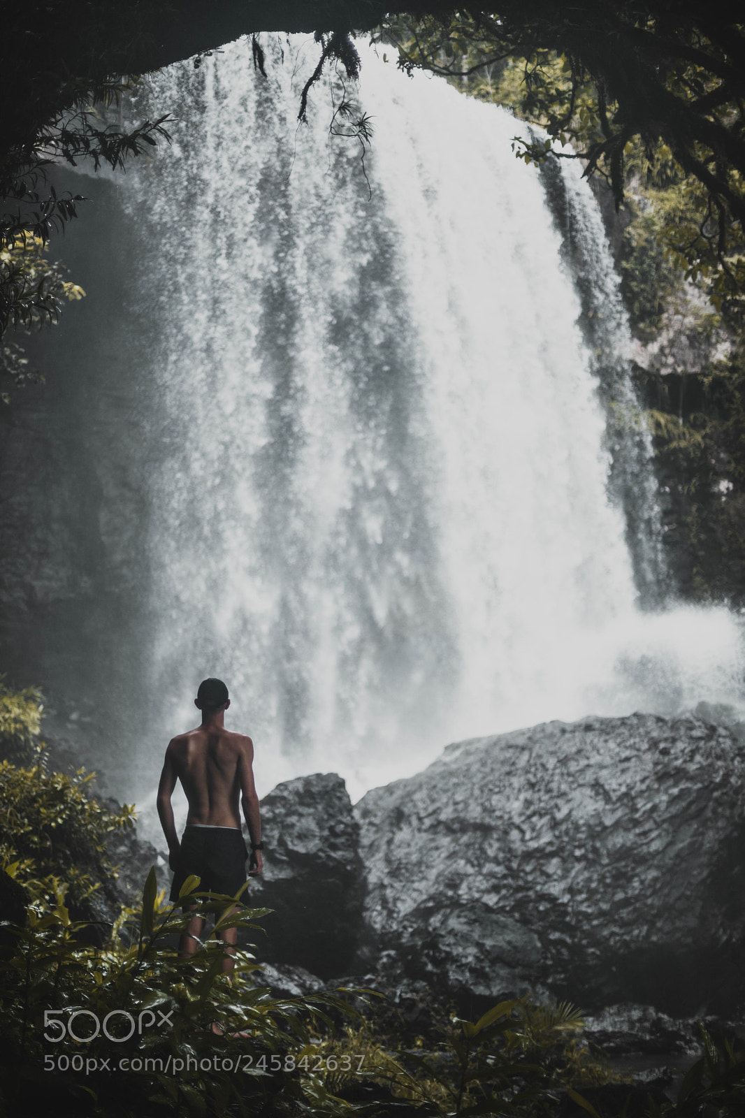 Canon EOS 6D Mark II sample photo. Zillie falls raging after photography