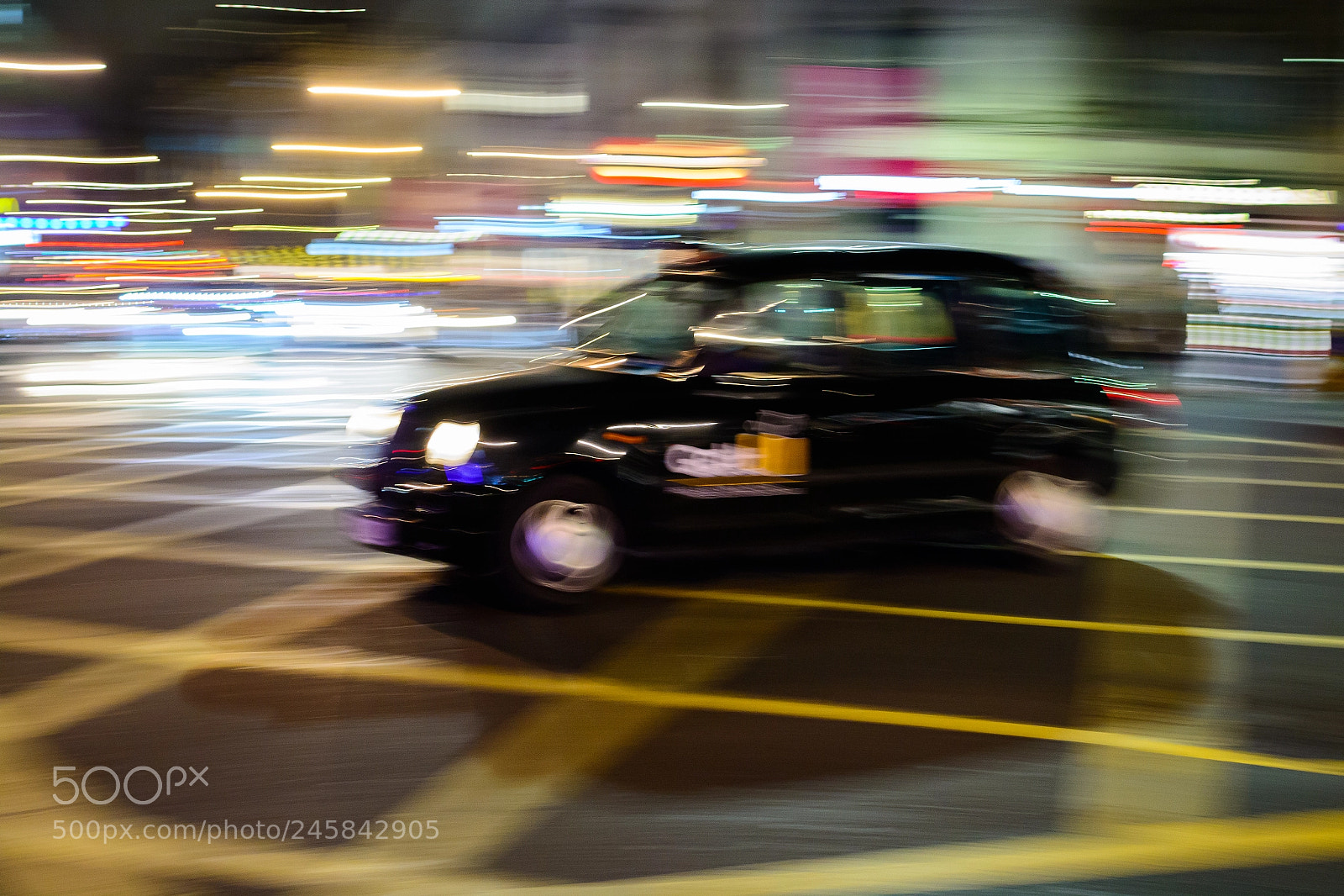 Nikon D7100 sample photo. Black cab photography