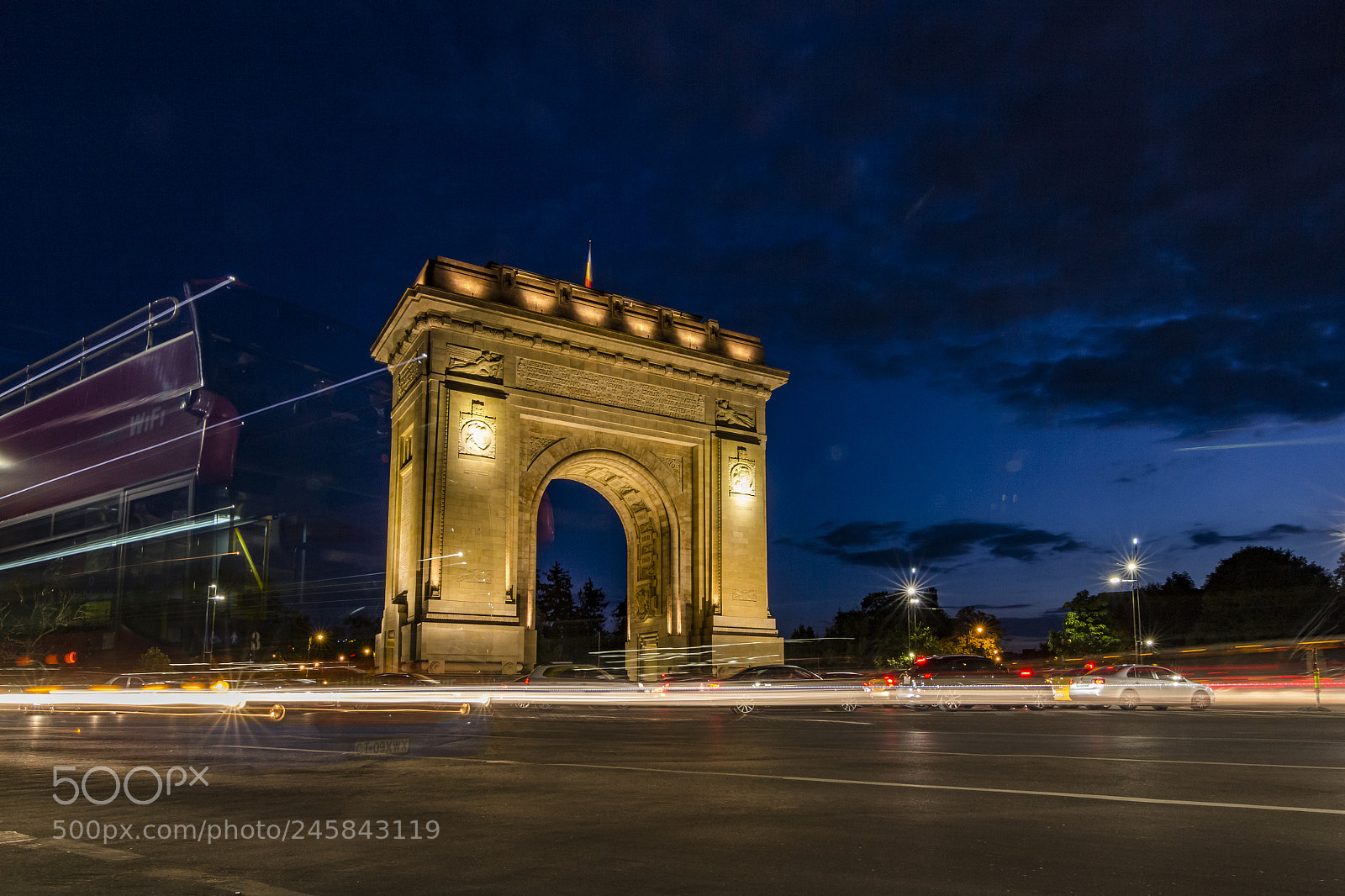 Canon EOS 60D sample photo. Arcul de triumf photography