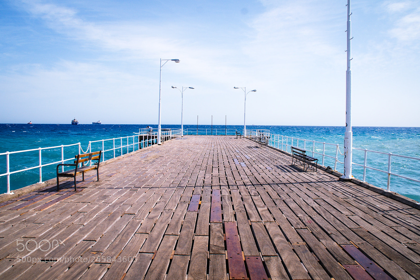 Sony Alpha DSLR-A700 sample photo. Limassol marina pier photography