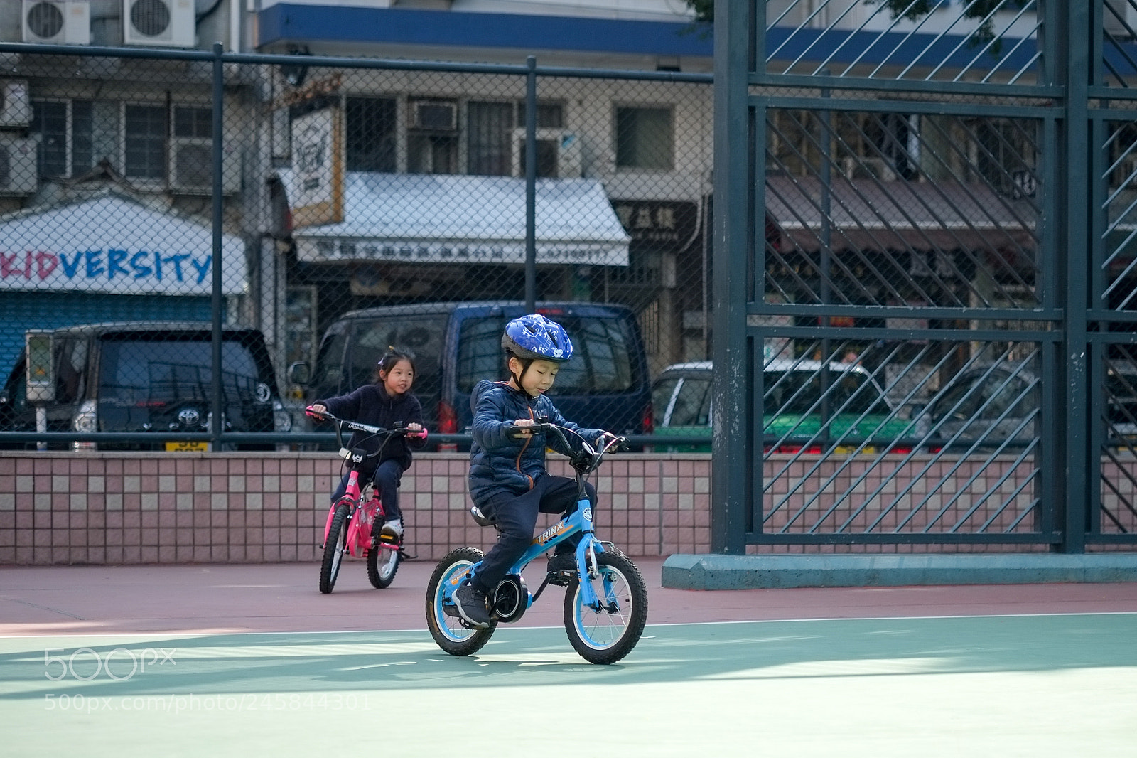 Fujifilm X-E1 sample photo. Ride a bike photography