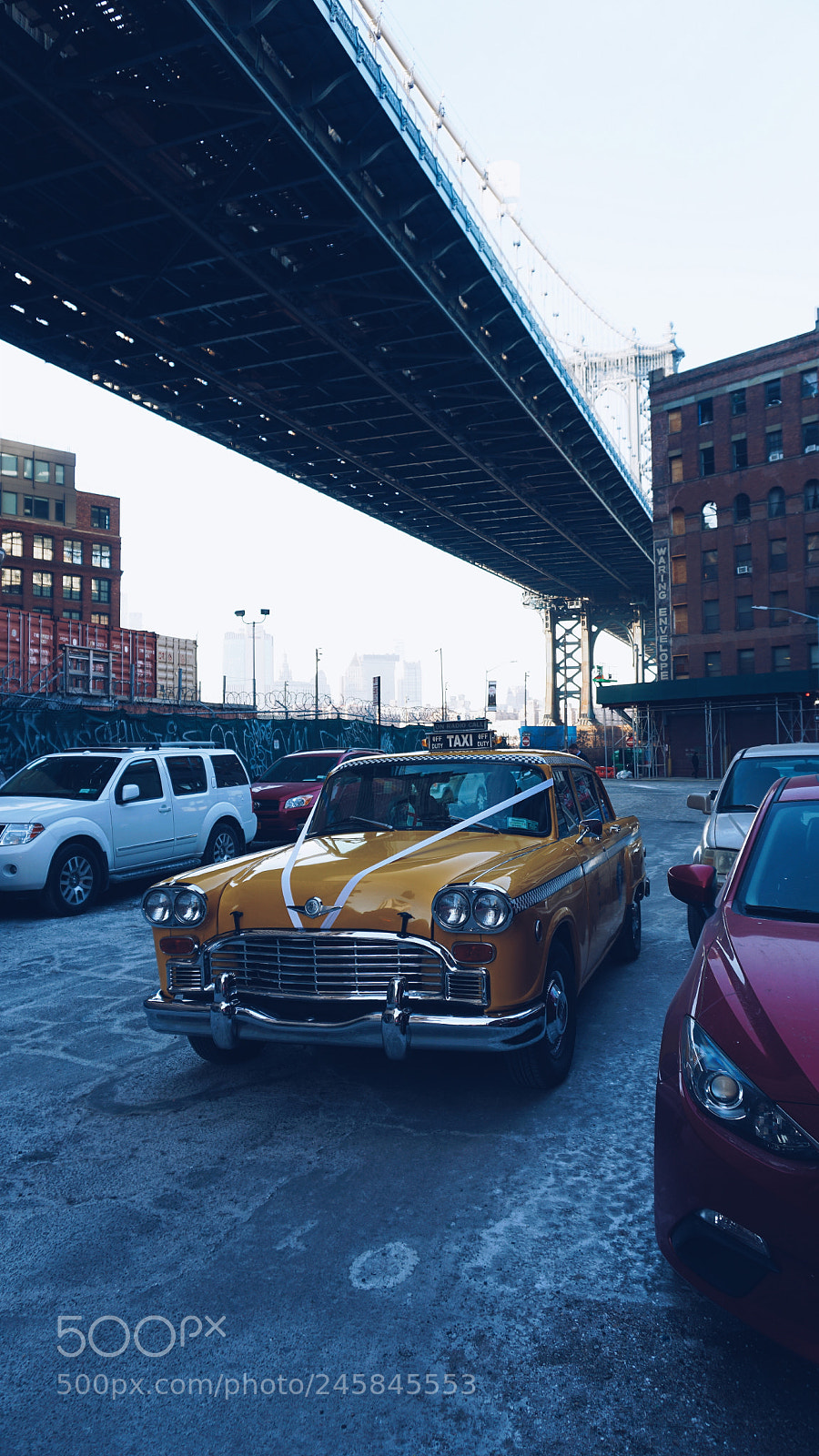 Sony a6500 sample photo. New york city taxi photography