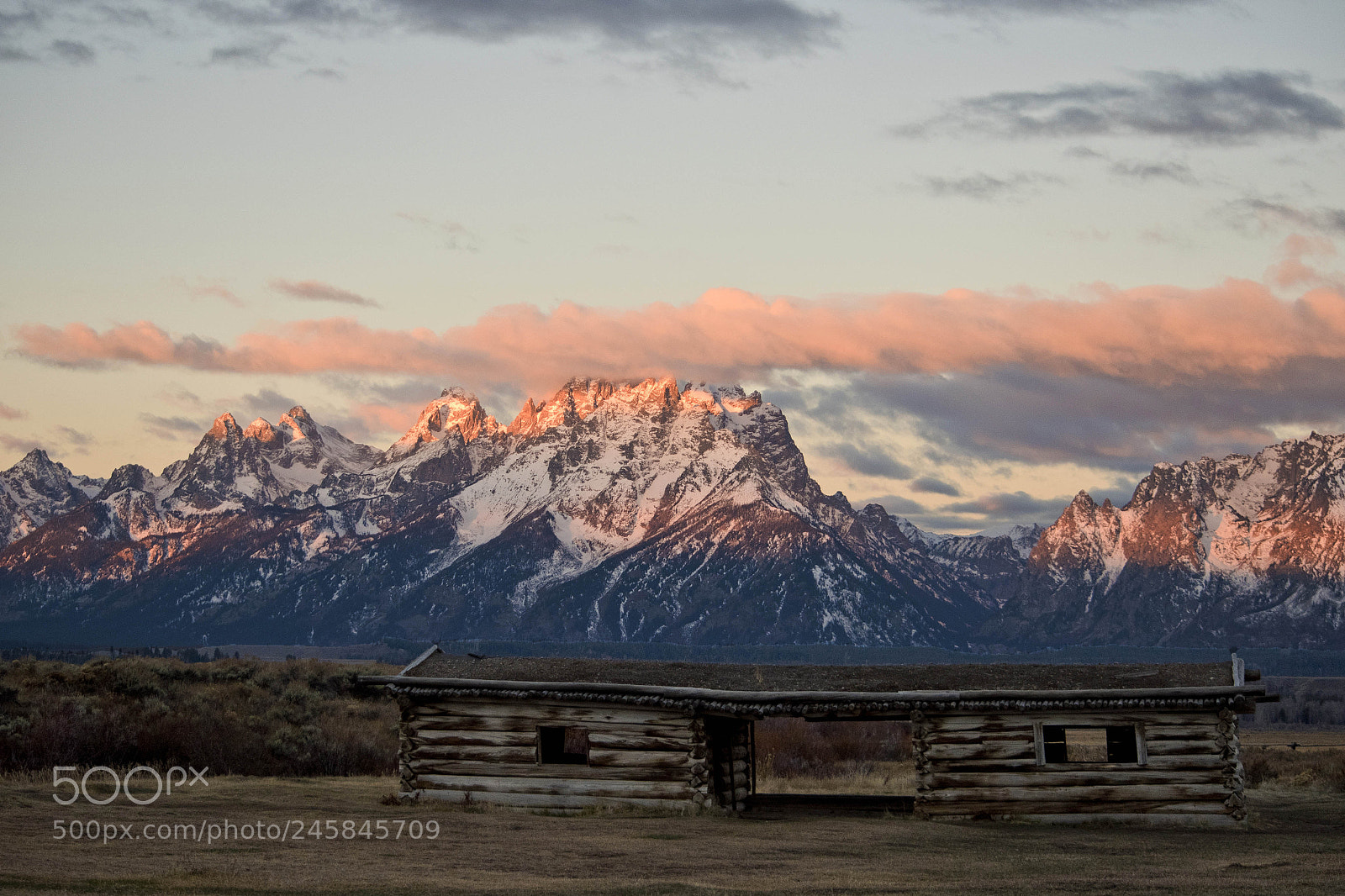 Nikon D810 sample photo. Cabin sunrise photography