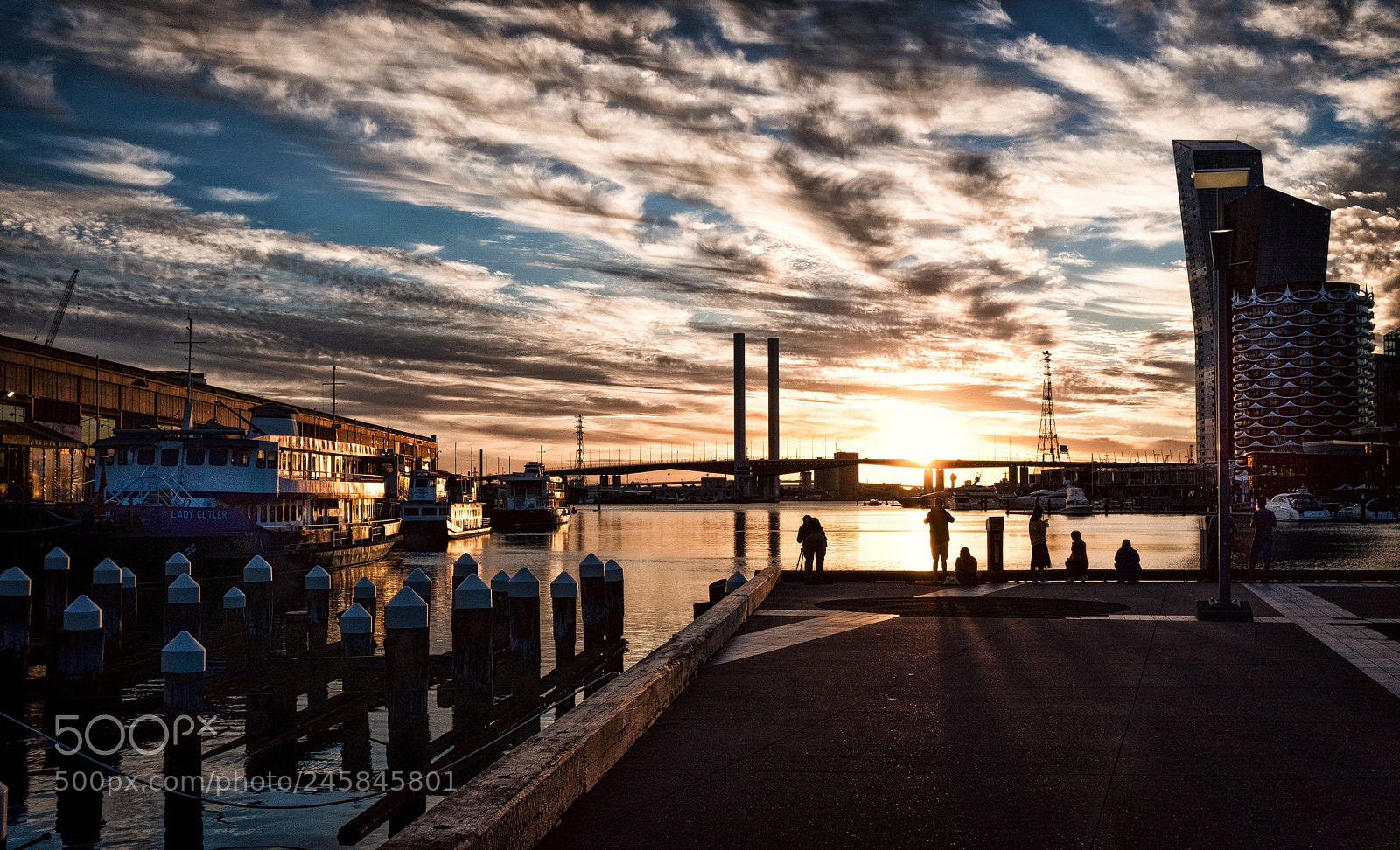 Fujifilm X100F sample photo. Docklands melbourne photography