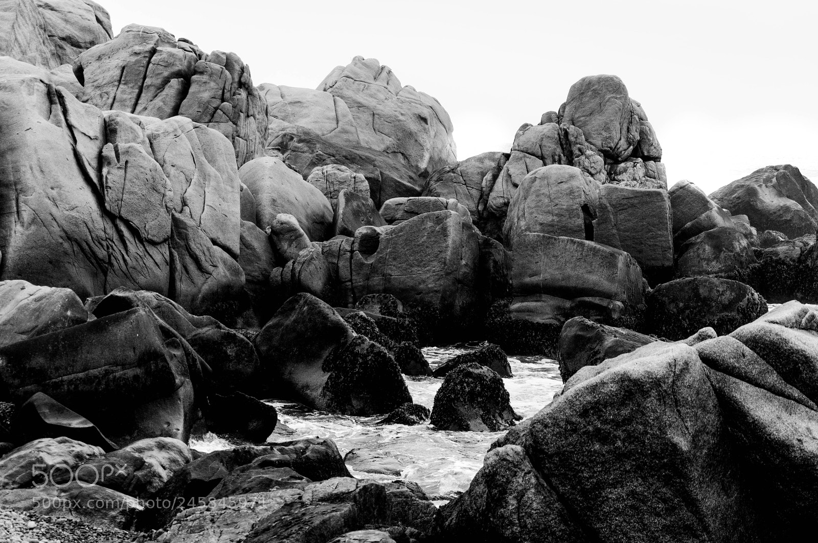 Nikon D90 sample photo. Rocks on the shore photography