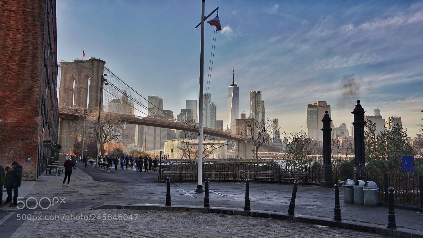 Sony a6500 sample photo. Brooklyn bridge view photography