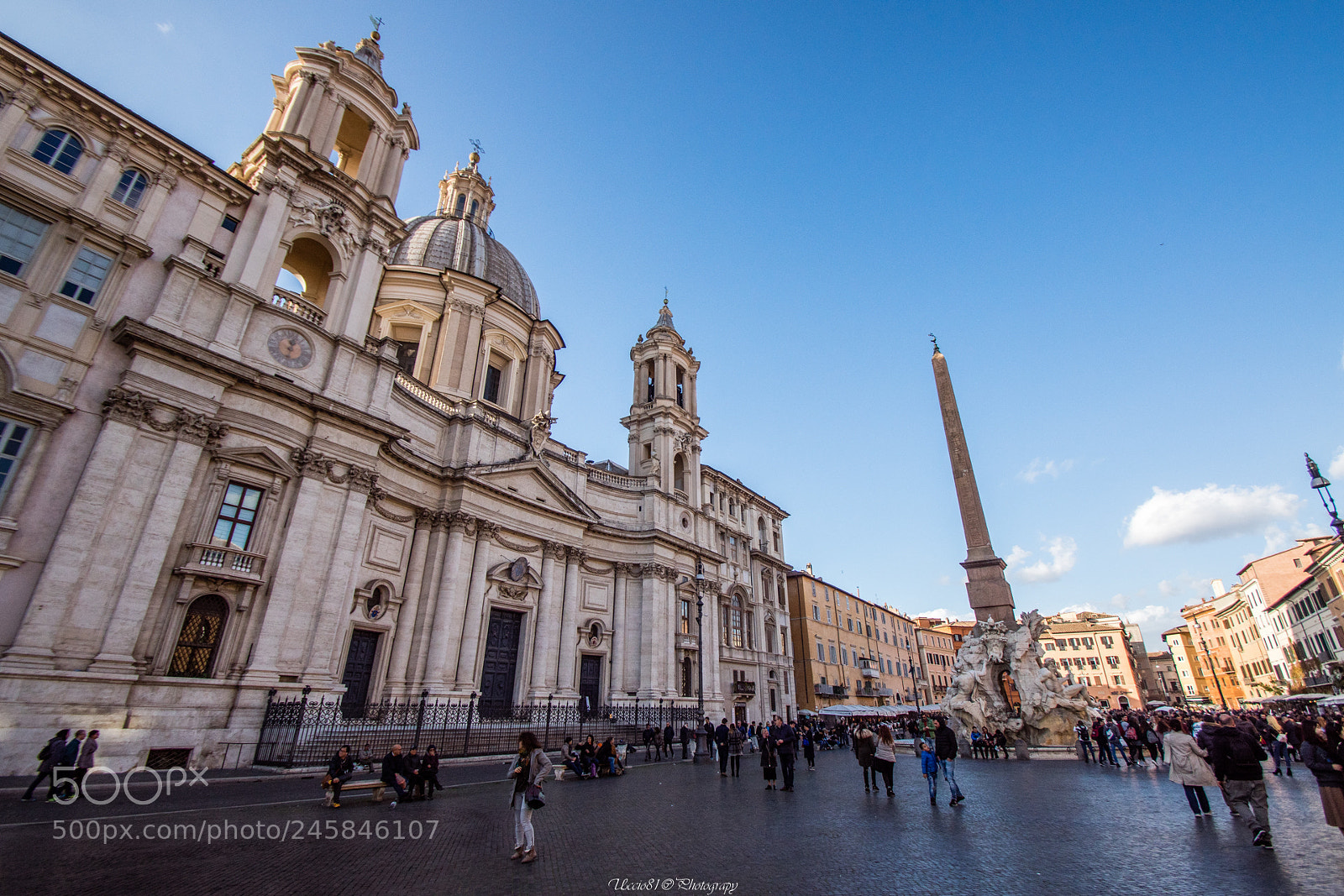 Sony SLT-A68 sample photo. Piazza navona - roma photography