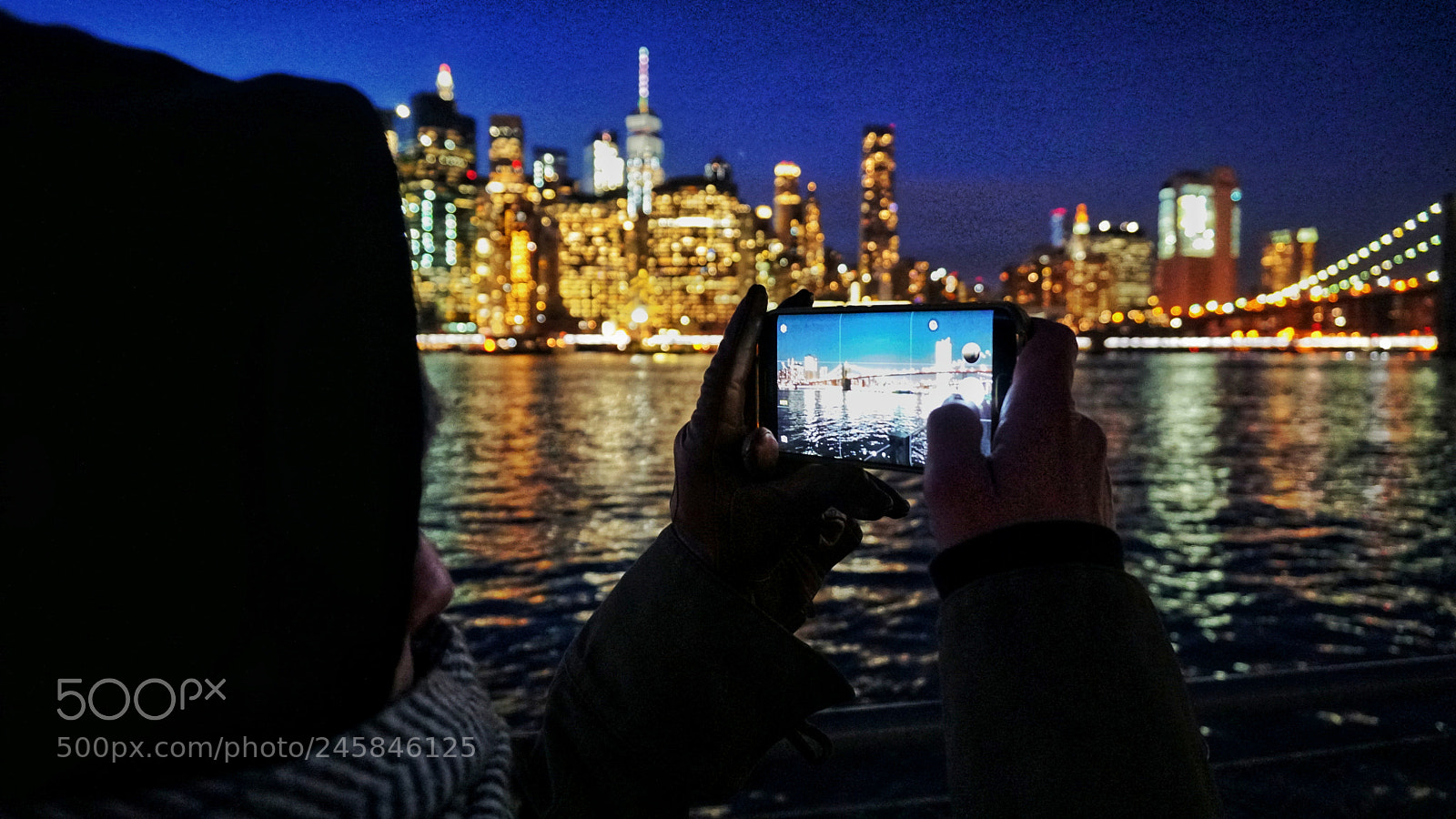 Sony a6500 sample photo. Manhattan skyline from brooklyn photography