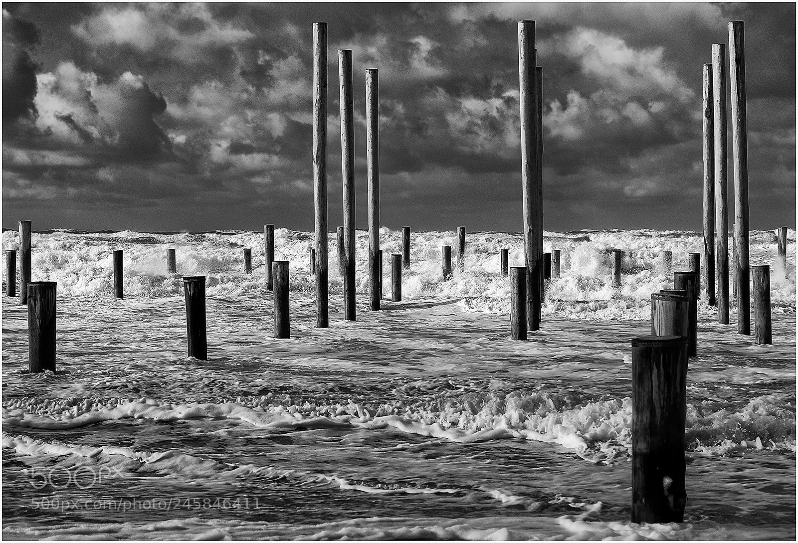 Fujifilm X-T2 sample photo. Stormy sea photography