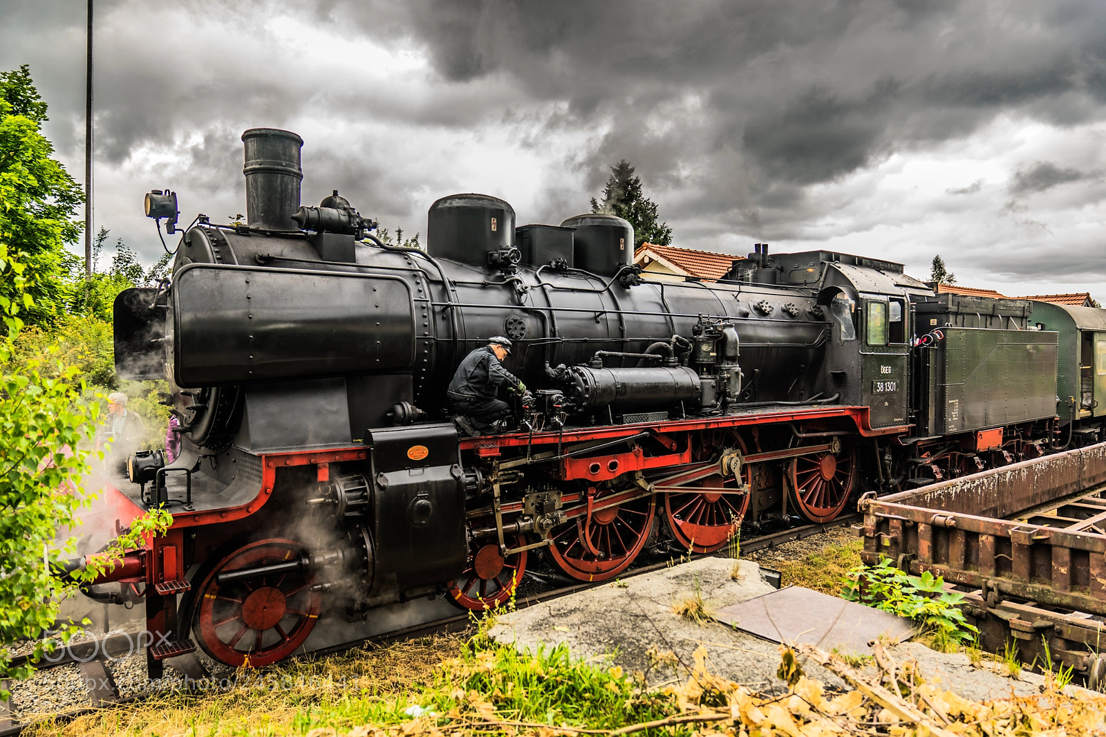 Sony a7 II sample photo. Old steam engine photography