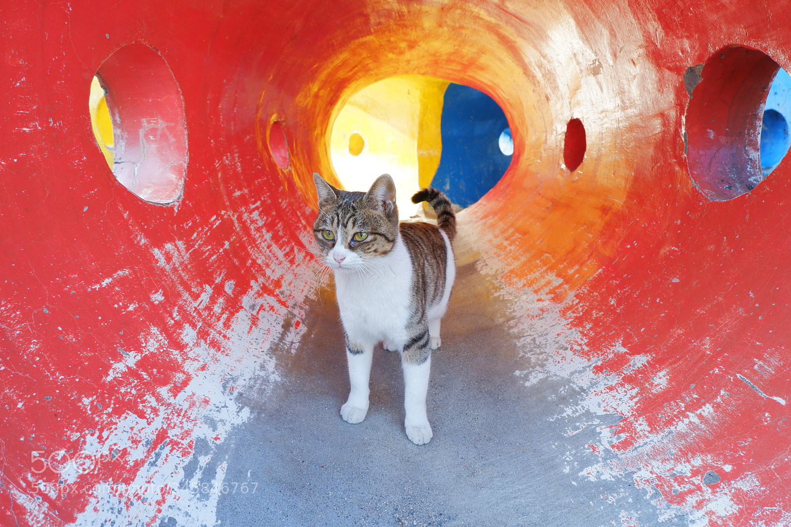 Fujifilm X-A3 sample photo. In the tunnel photography