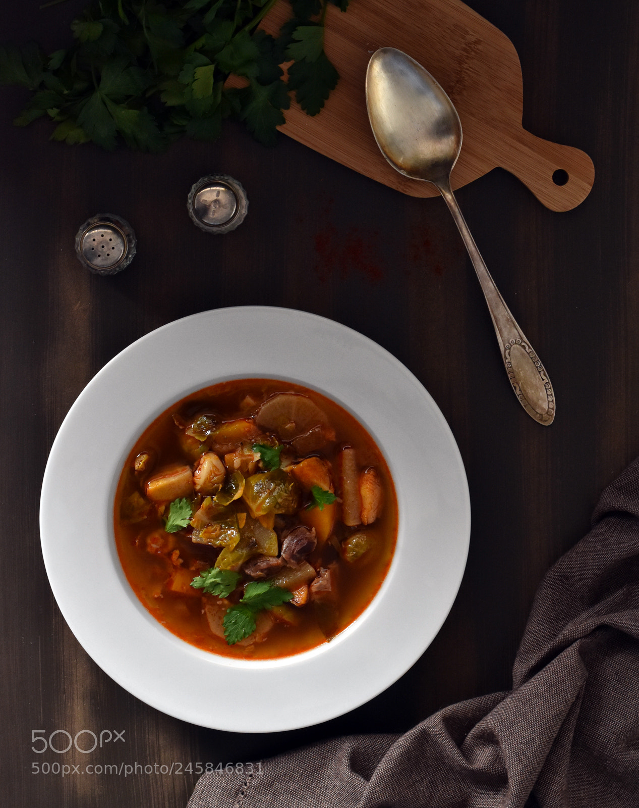Nikon D5600 sample photo. Brussel sprouts soup photography