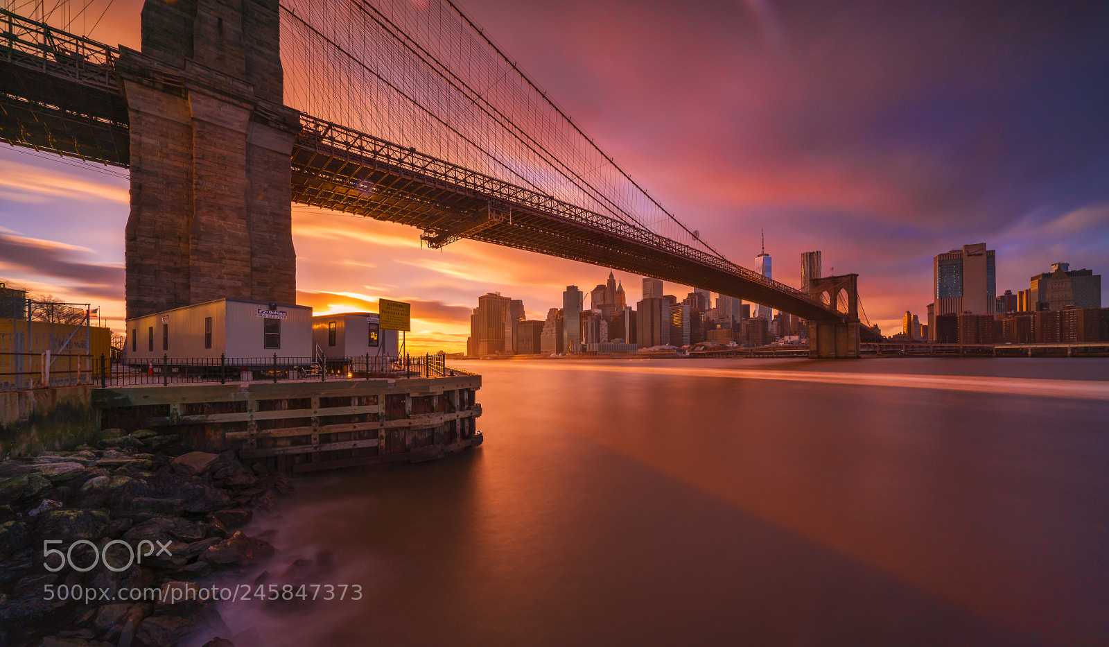 Sony a7R II sample photo. Brooklyn bridge photography