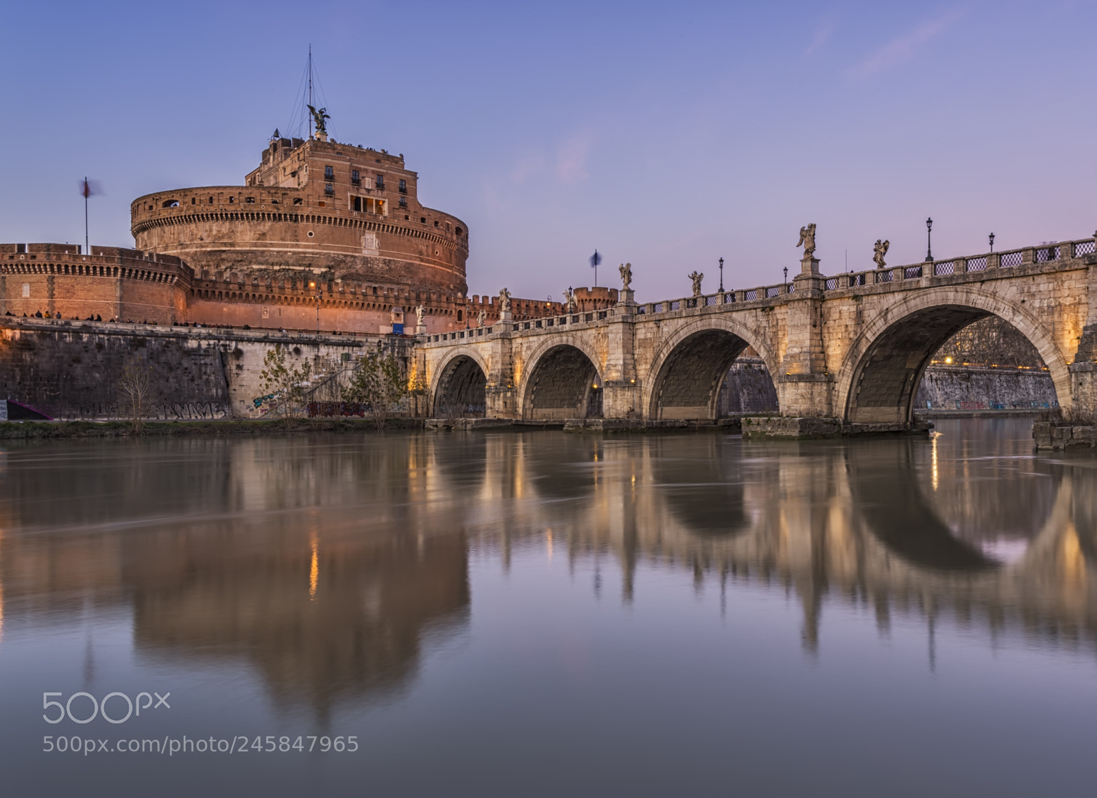 Nikon D5 sample photo. Castel sant'angelo photography