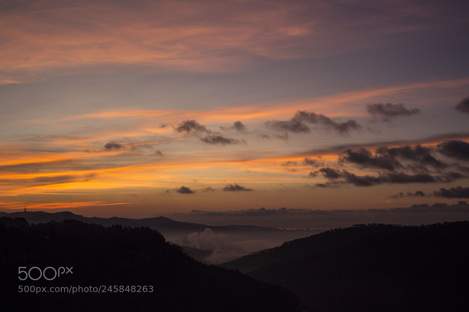 Canon EOS 700D (EOS Rebel T5i / EOS Kiss X7i) sample photo. Orange sky photography