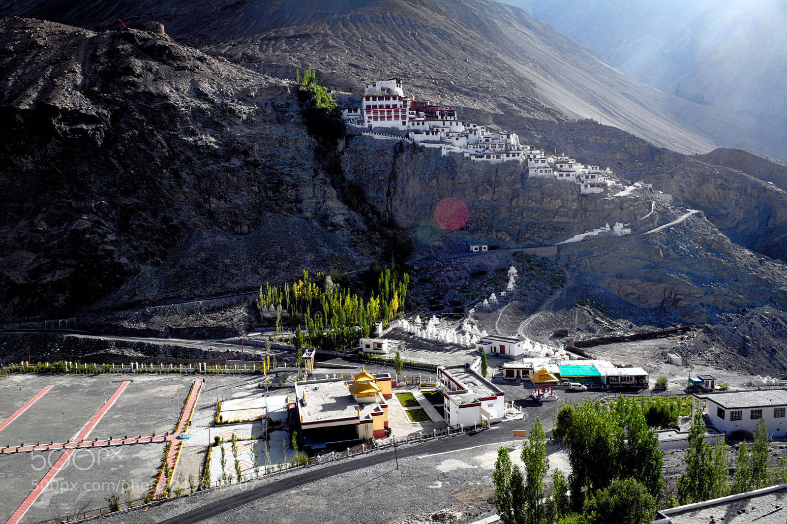 Nikon D5200 sample photo. Diskit gompa photography