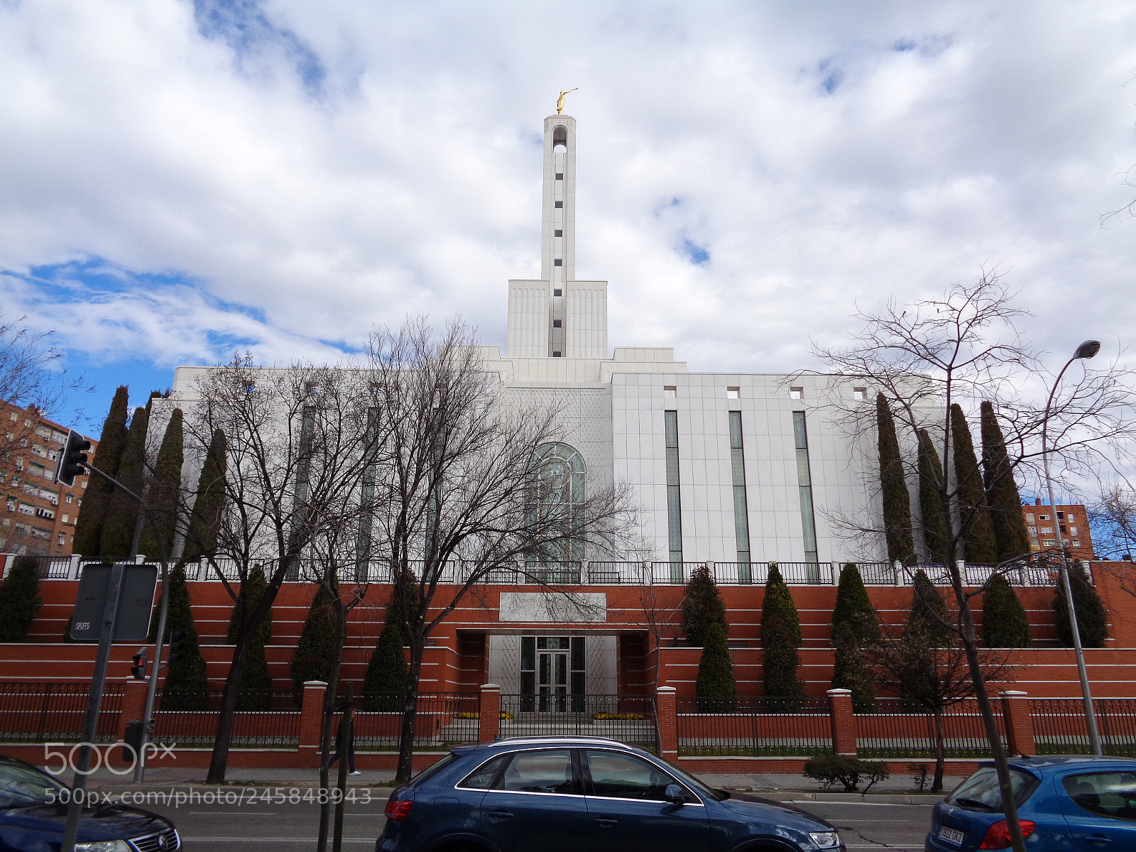 Sony Cyber-shot DSC-W830 sample photo. Imagenes templo mormon madrid photography