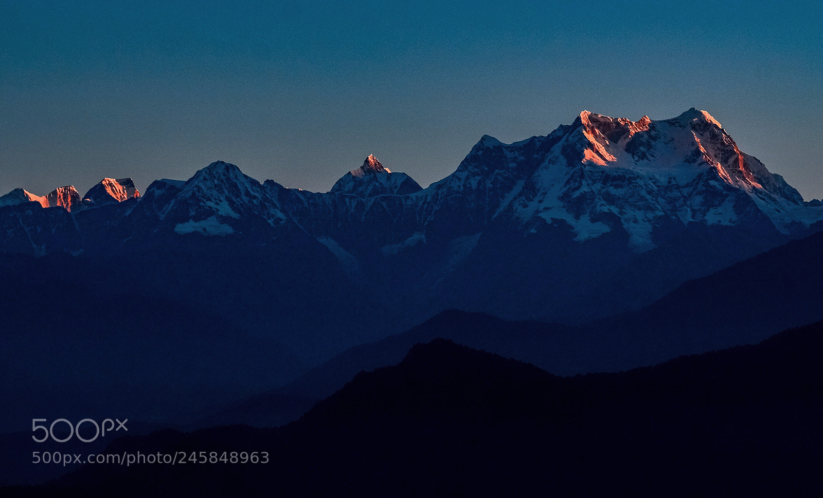 Nikon D3200 sample photo. Choukhamba range photography