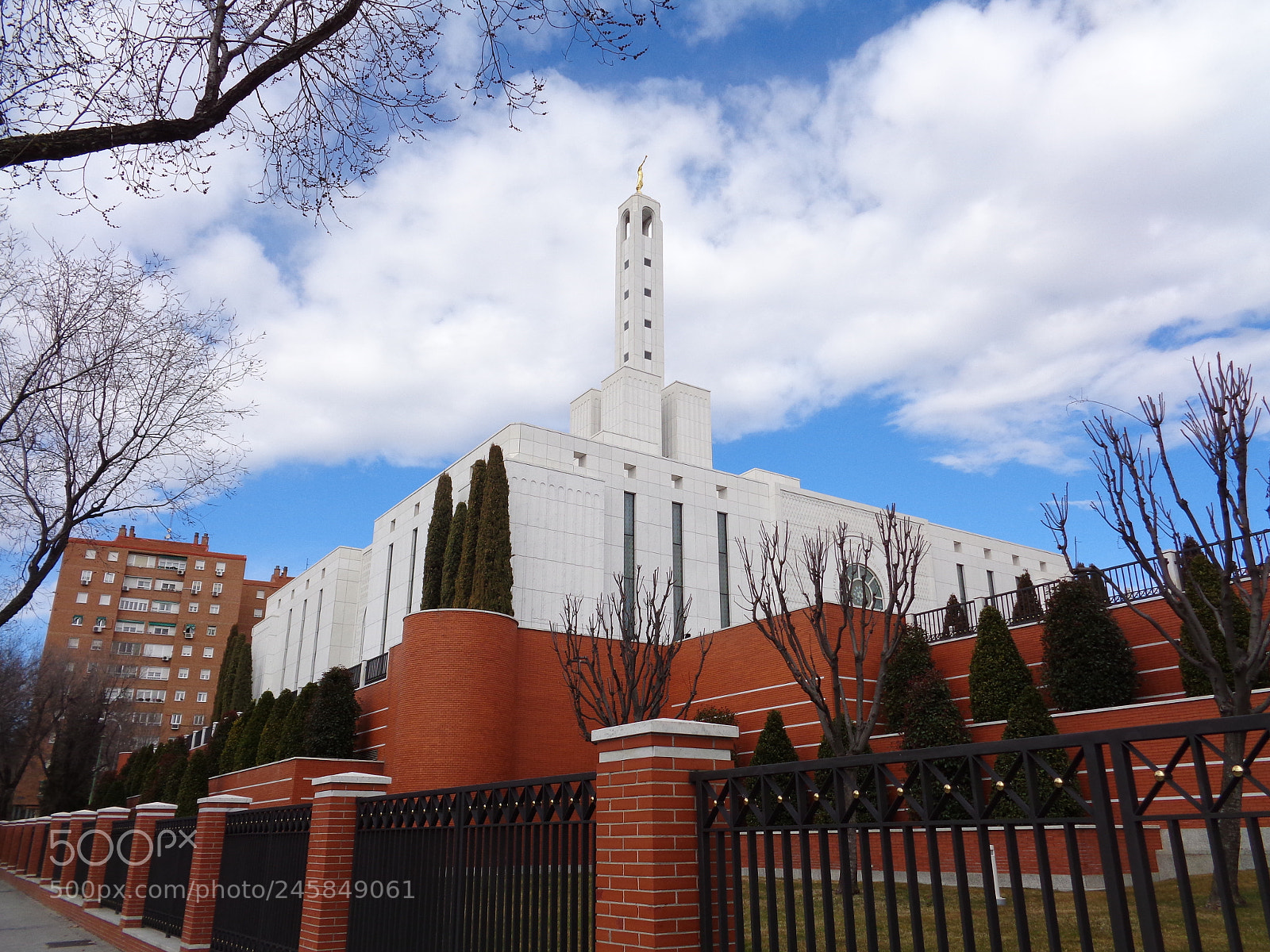 Sony Cyber-shot DSC-W830 sample photo. Imagenes templo mormon madrid photography