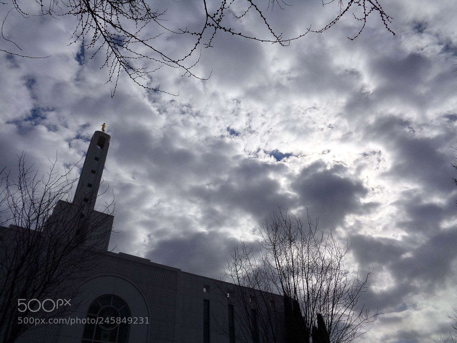 Sony Cyber-shot DSC-W830 sample photo. Imagenes templo mormon madrid photography