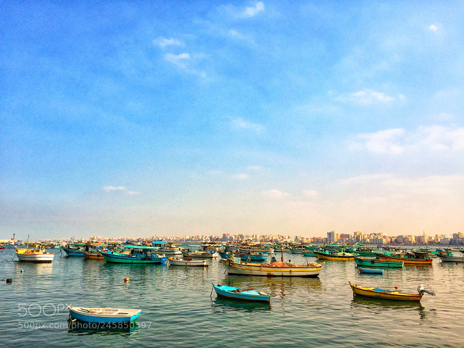 Apple iPhone 6 sample photo. Harbor, alexander, egypt photography