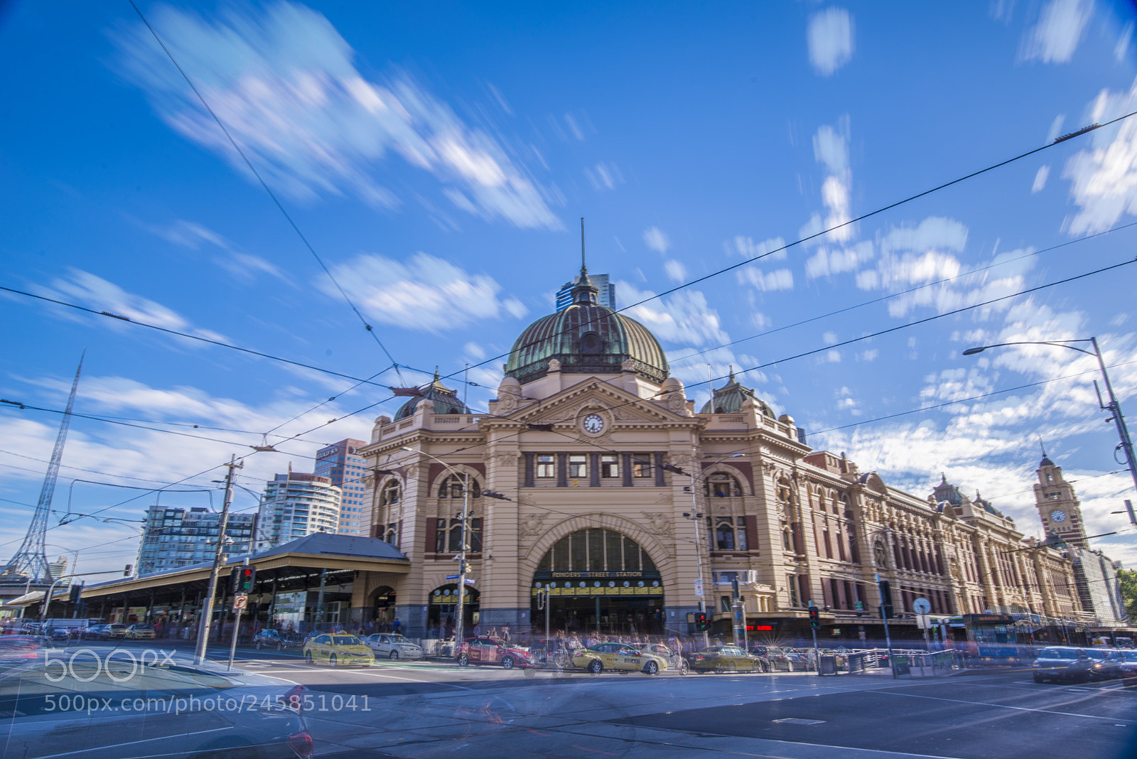 Nikon D610 sample photo. Flinders street railway station photography
