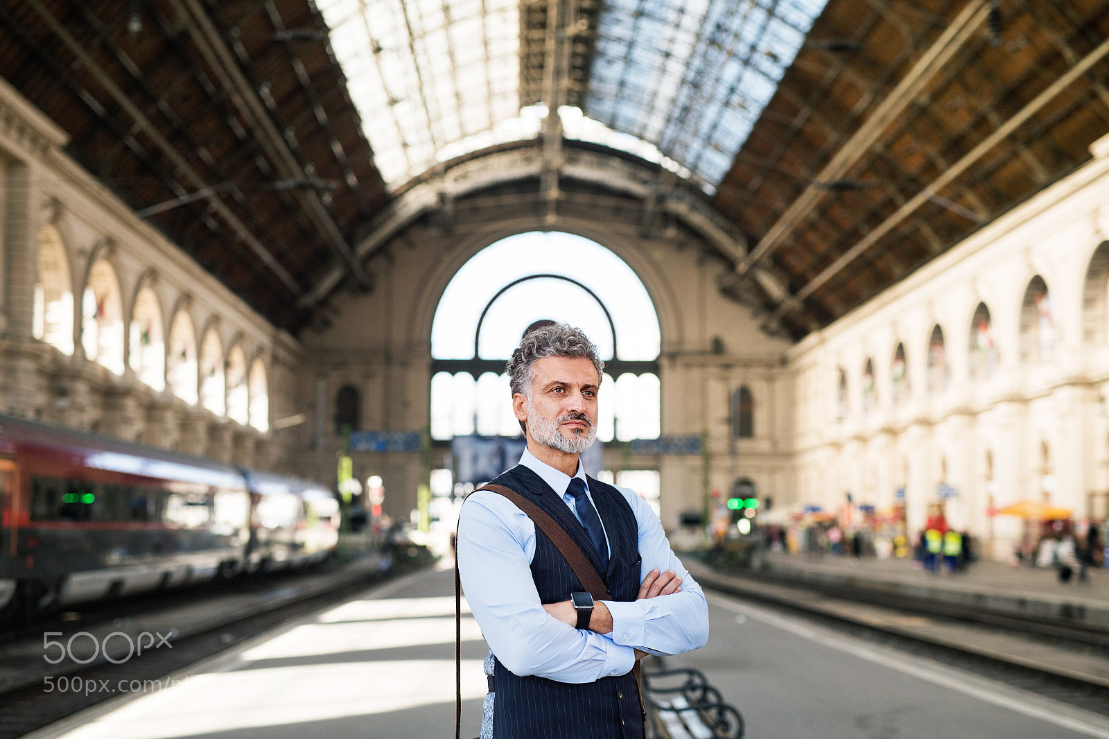 Nikon D5 sample photo. Mature businessman on a photography