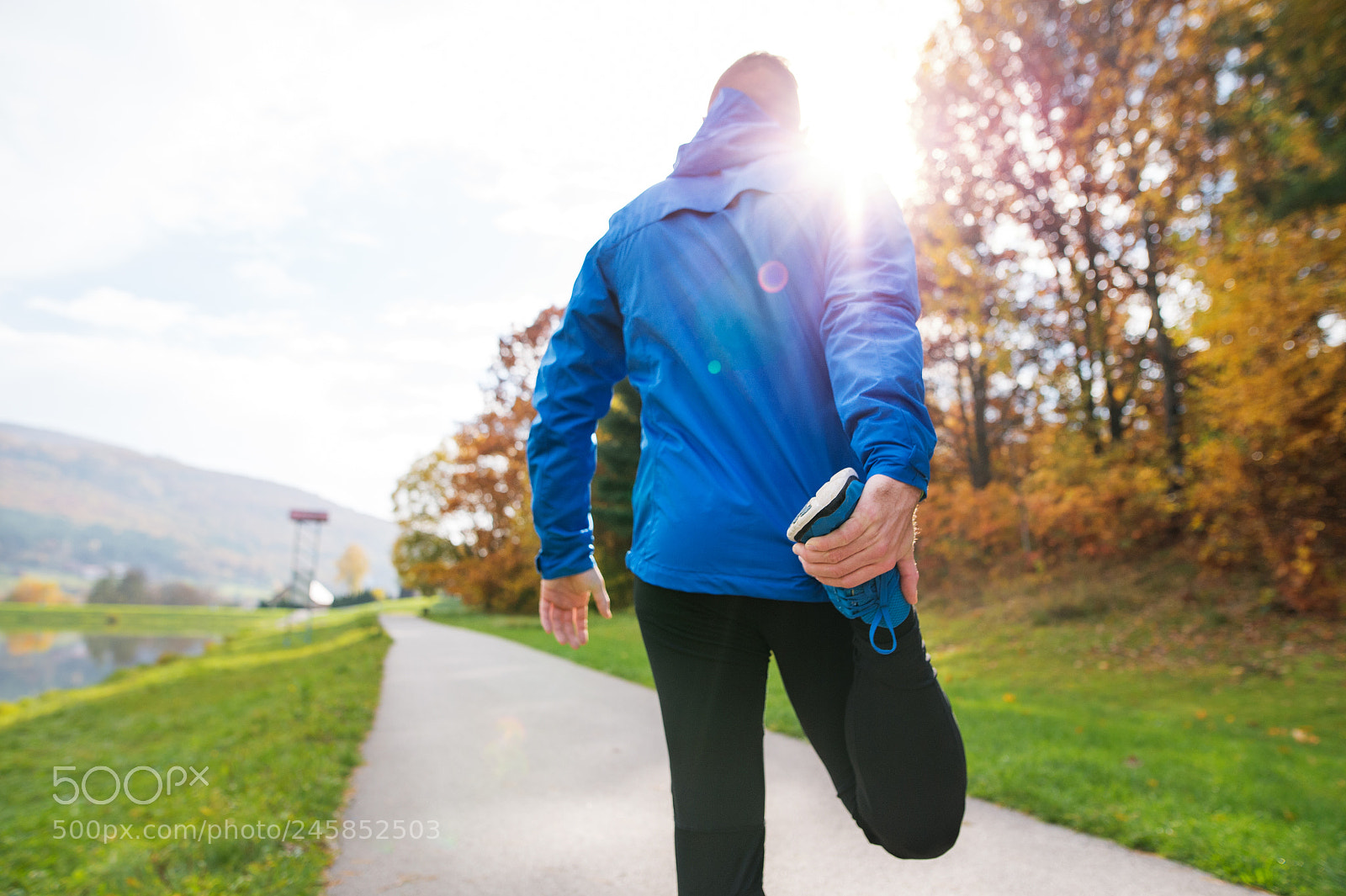 Nikon D4S sample photo. Young runner in autumn photography