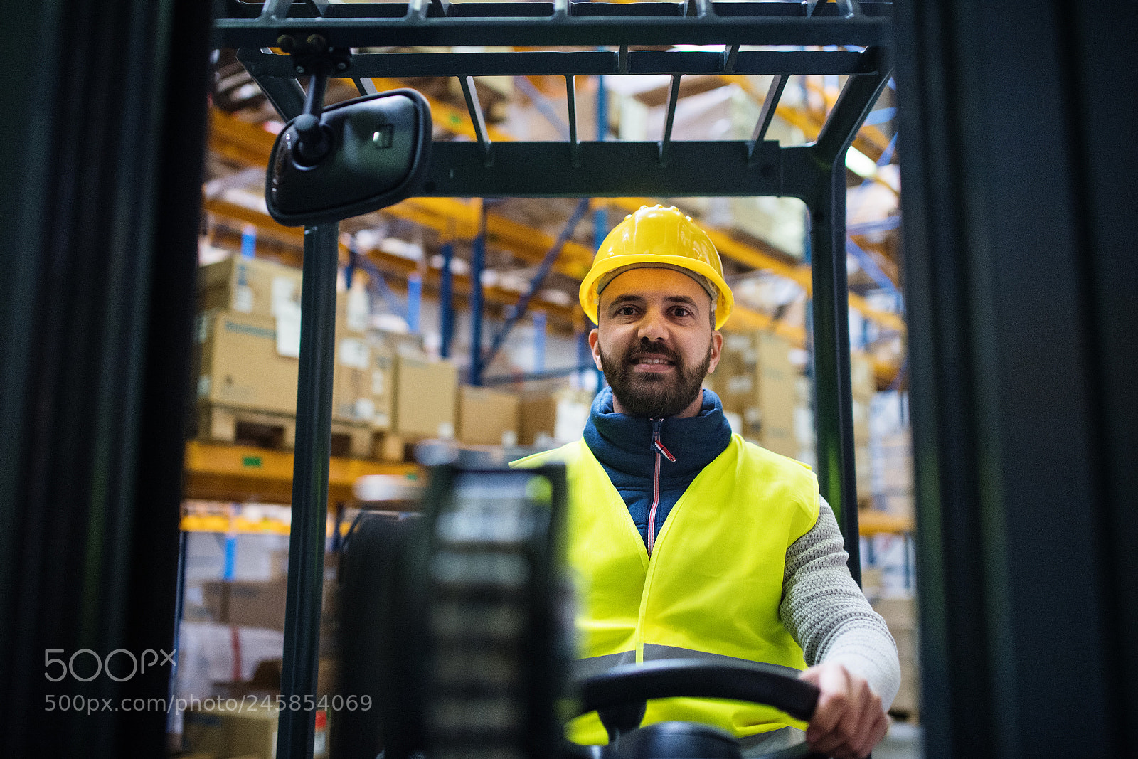 Nikon D5 sample photo. Warehouse man worker with photography