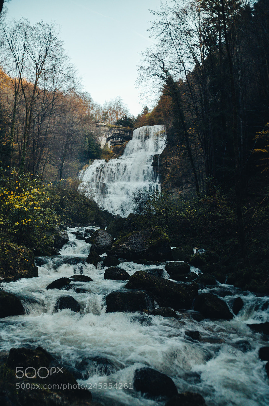 Nikon D5100 sample photo. Cascades du hérisson photography