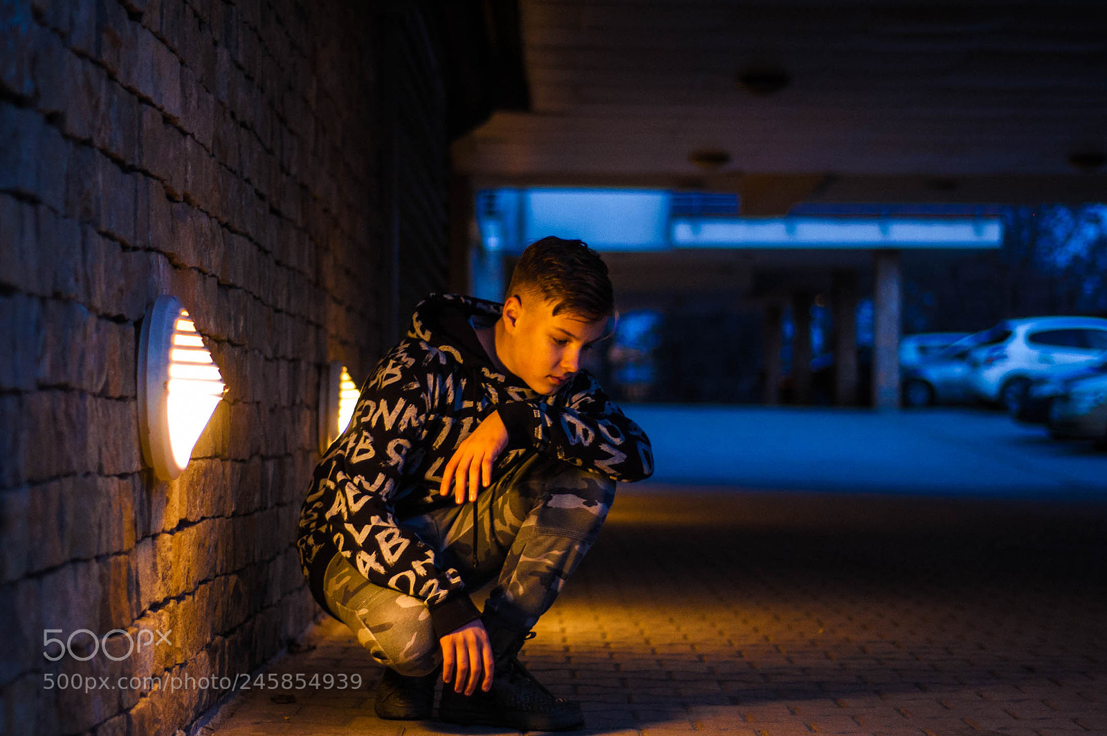Nikon D50 sample photo. Night photography