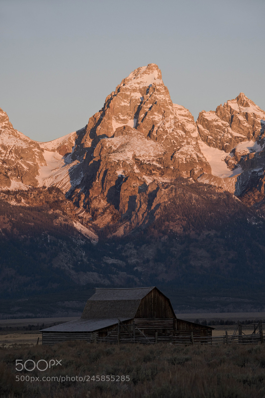Nikon D810 sample photo. Mormon barn sunrise photography