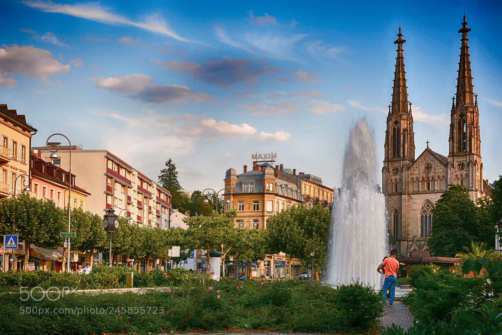 Nikon D7100 sample photo. Baden baden church photography