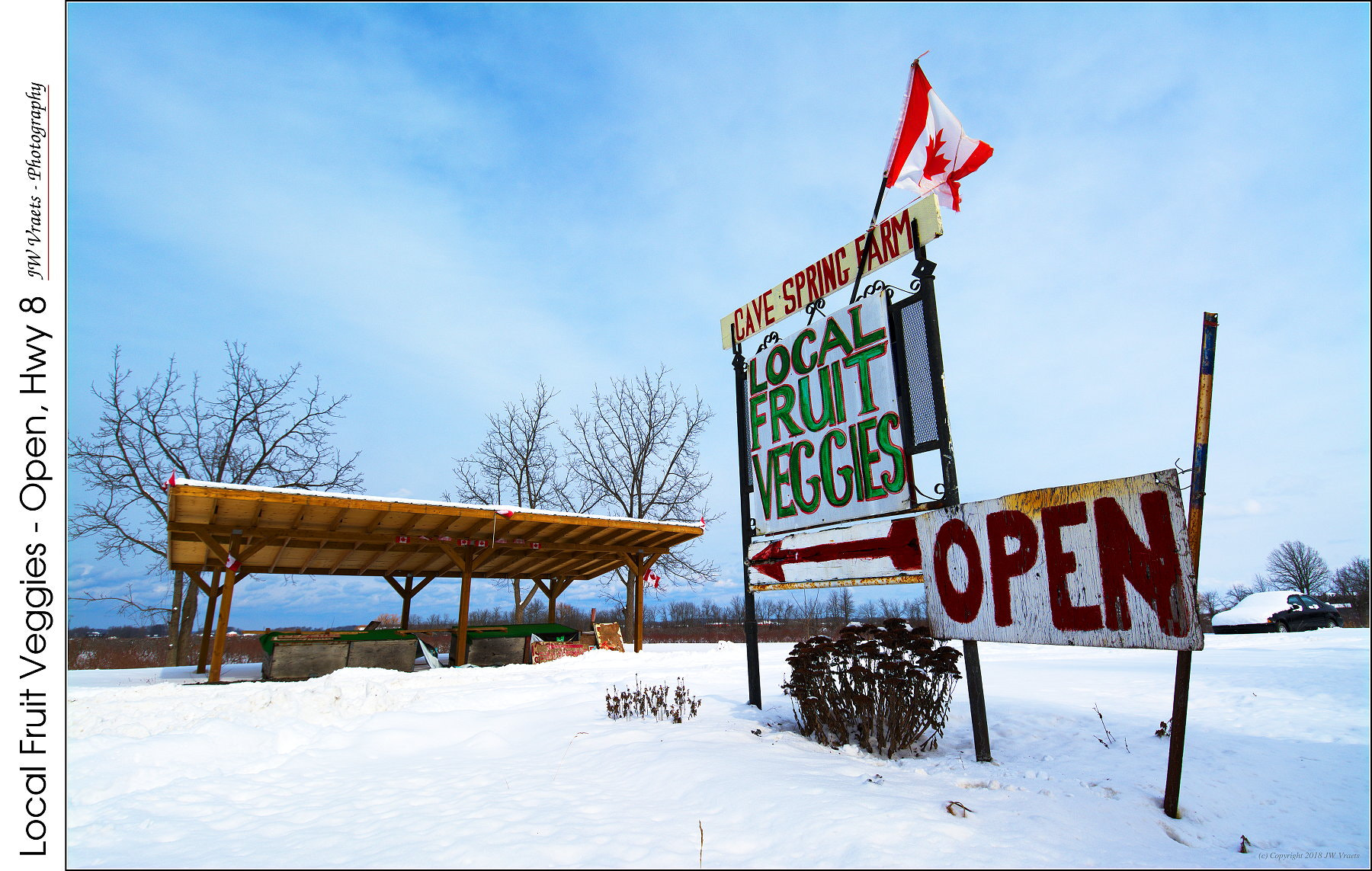 Nikon D7100 sample photo. Local fruit veggies – open, hwy 8 photography