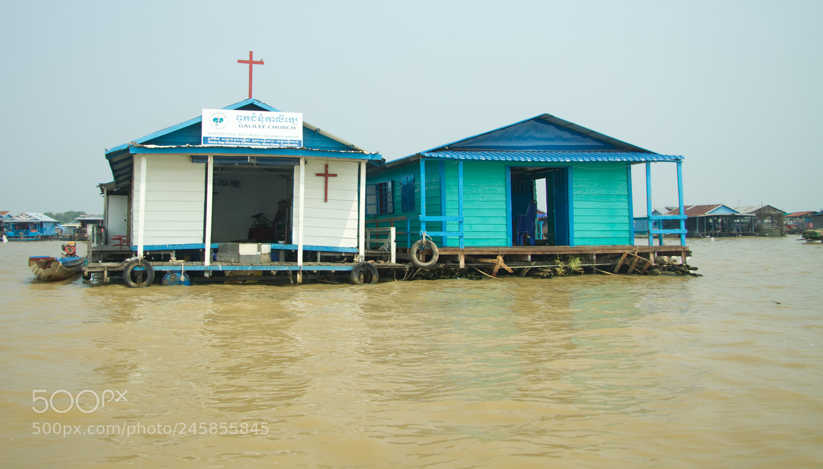 Canon EOS 50D sample photo. Floating church photography