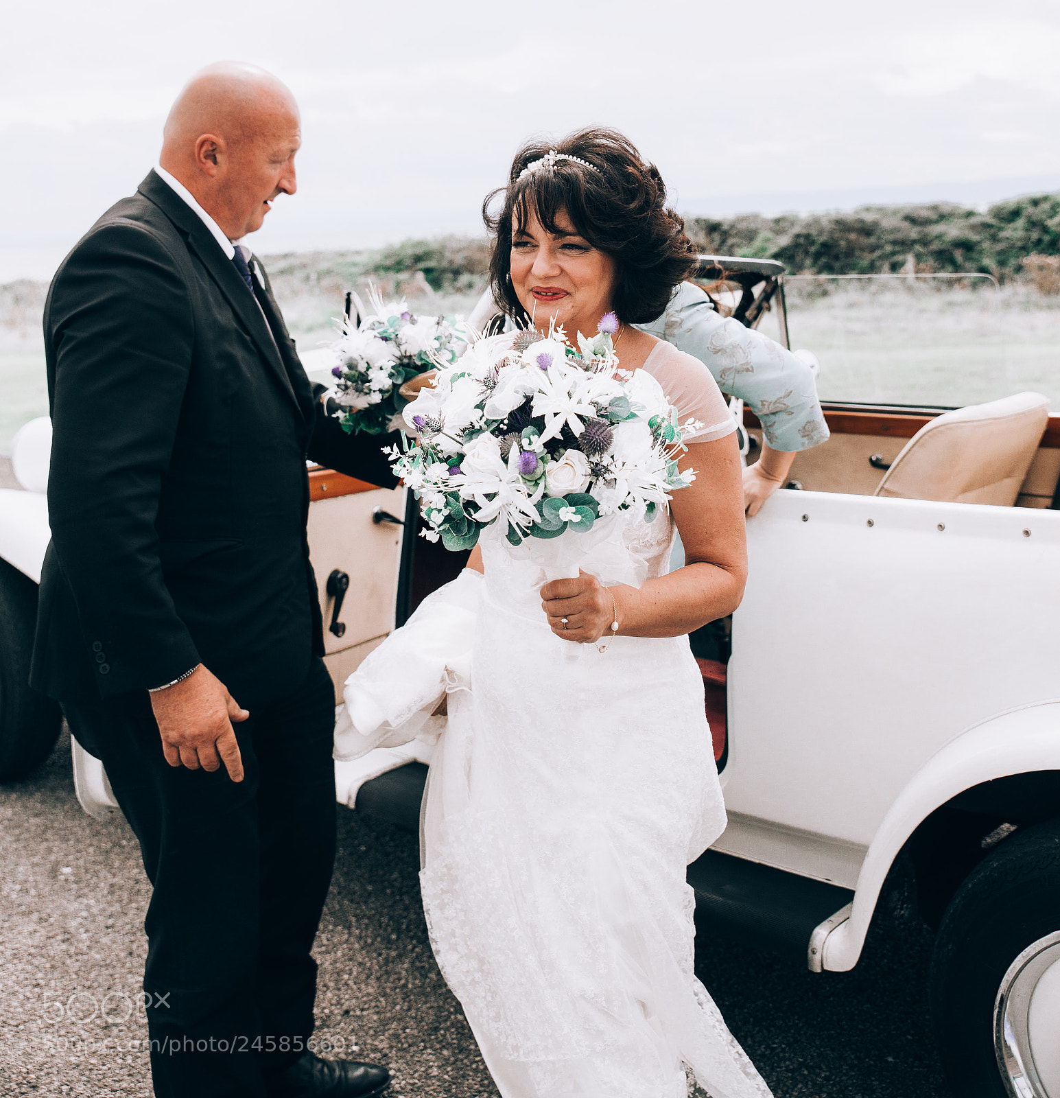 Nikon D610 sample photo. Bride arrival photography