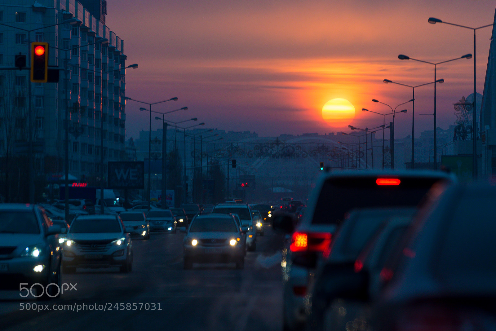 Nikon D610 sample photo. Sunset photography