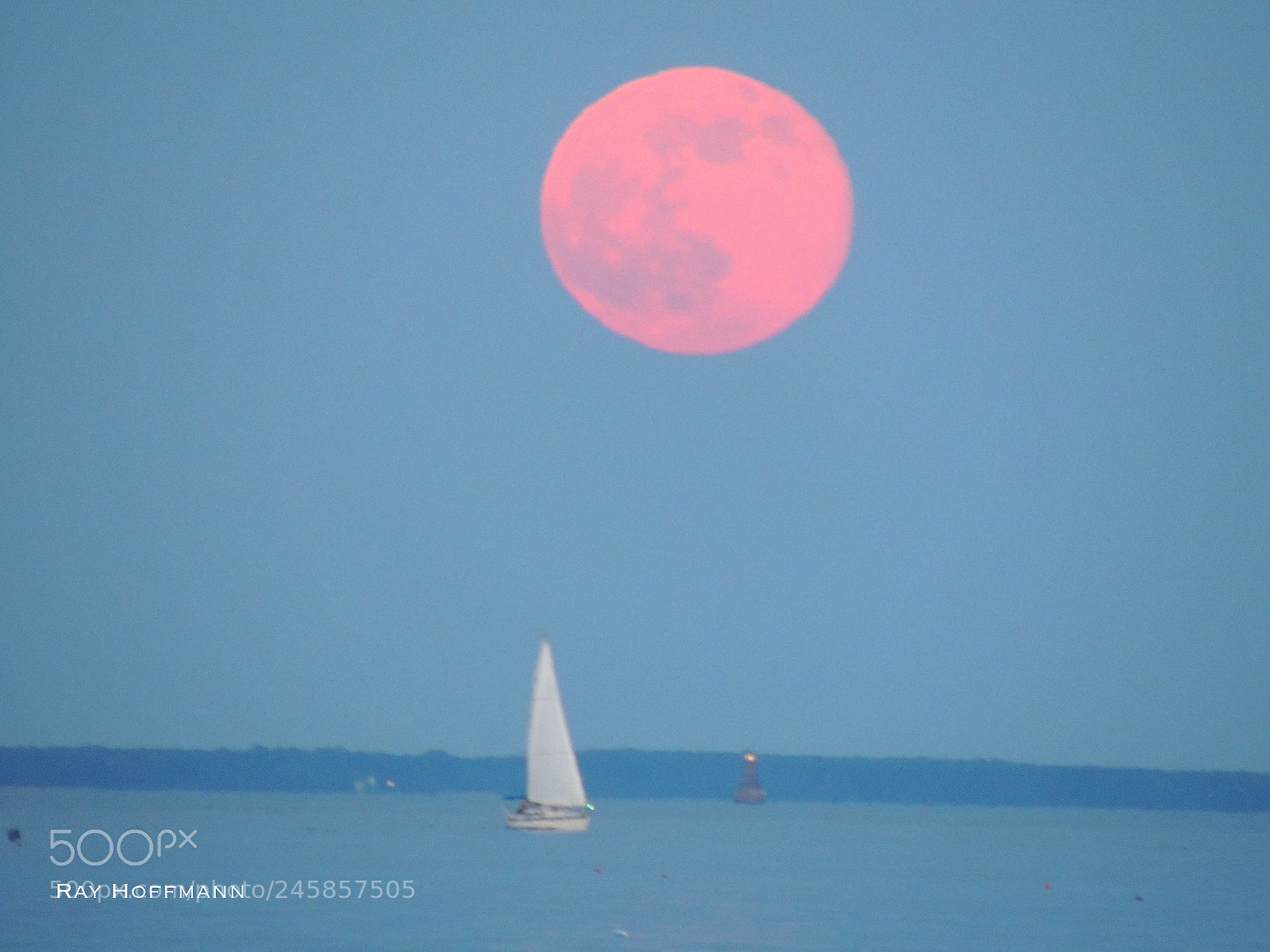Nikon Coolpix P510 sample photo. Moonlight sail photography