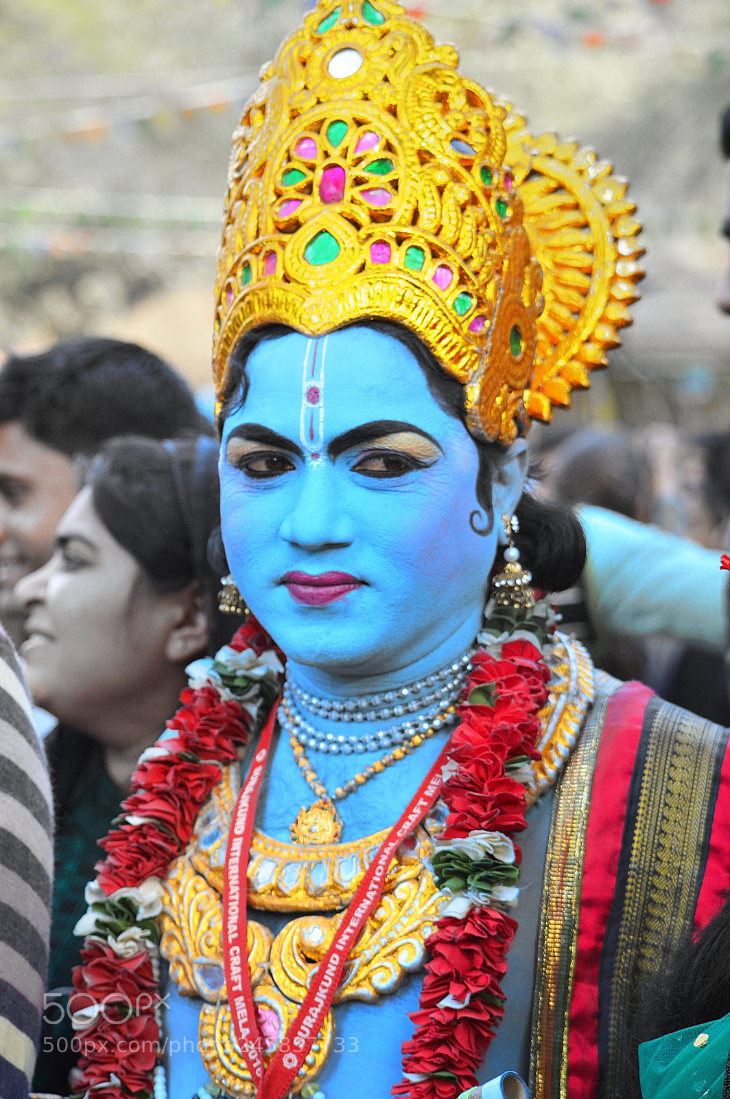 Nikon D3200 sample photo. God in crowd photography