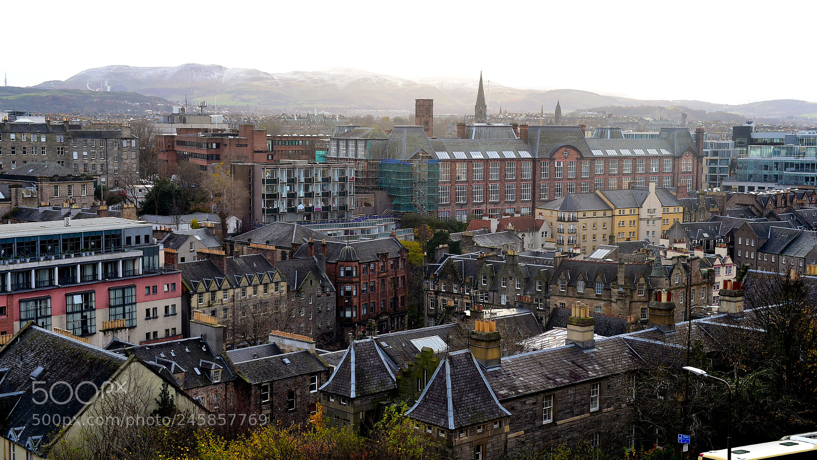 Nikon D4S sample photo. View of edinburgh from photography