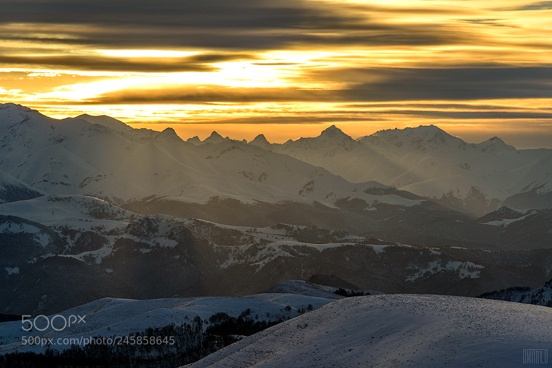 Nikon D800 sample photo. Main caucasian ridge photography