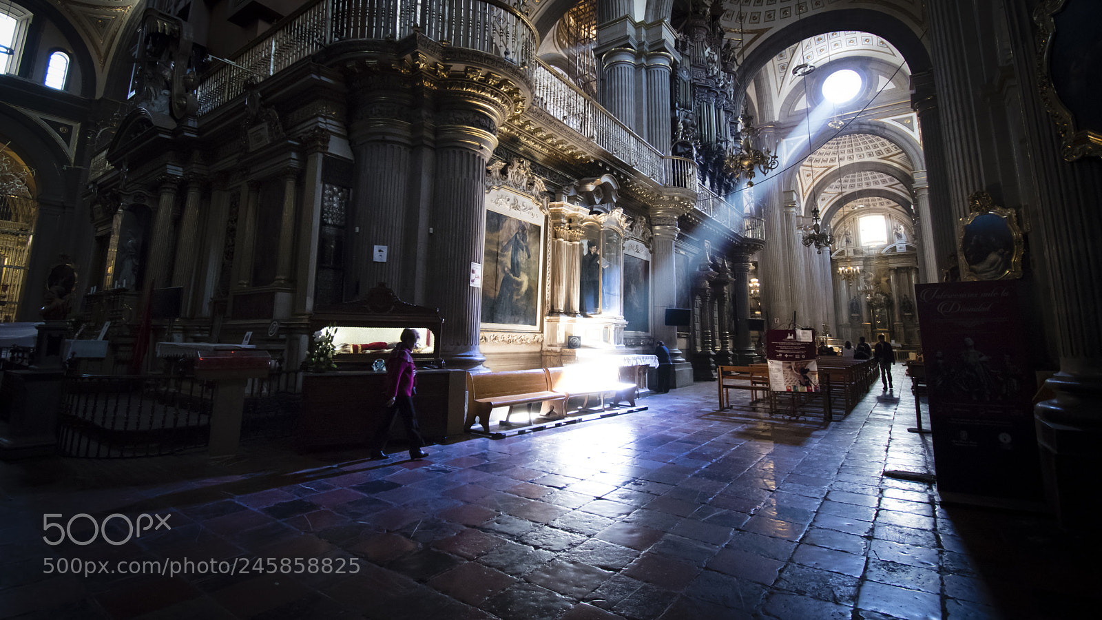 Nikon D5500 sample photo. Beam of light photography