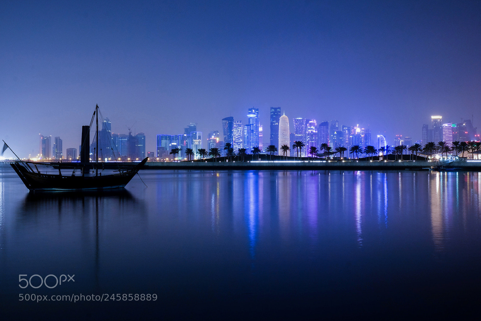 Fujifilm X-T1 sample photo. Doha from the museum photography