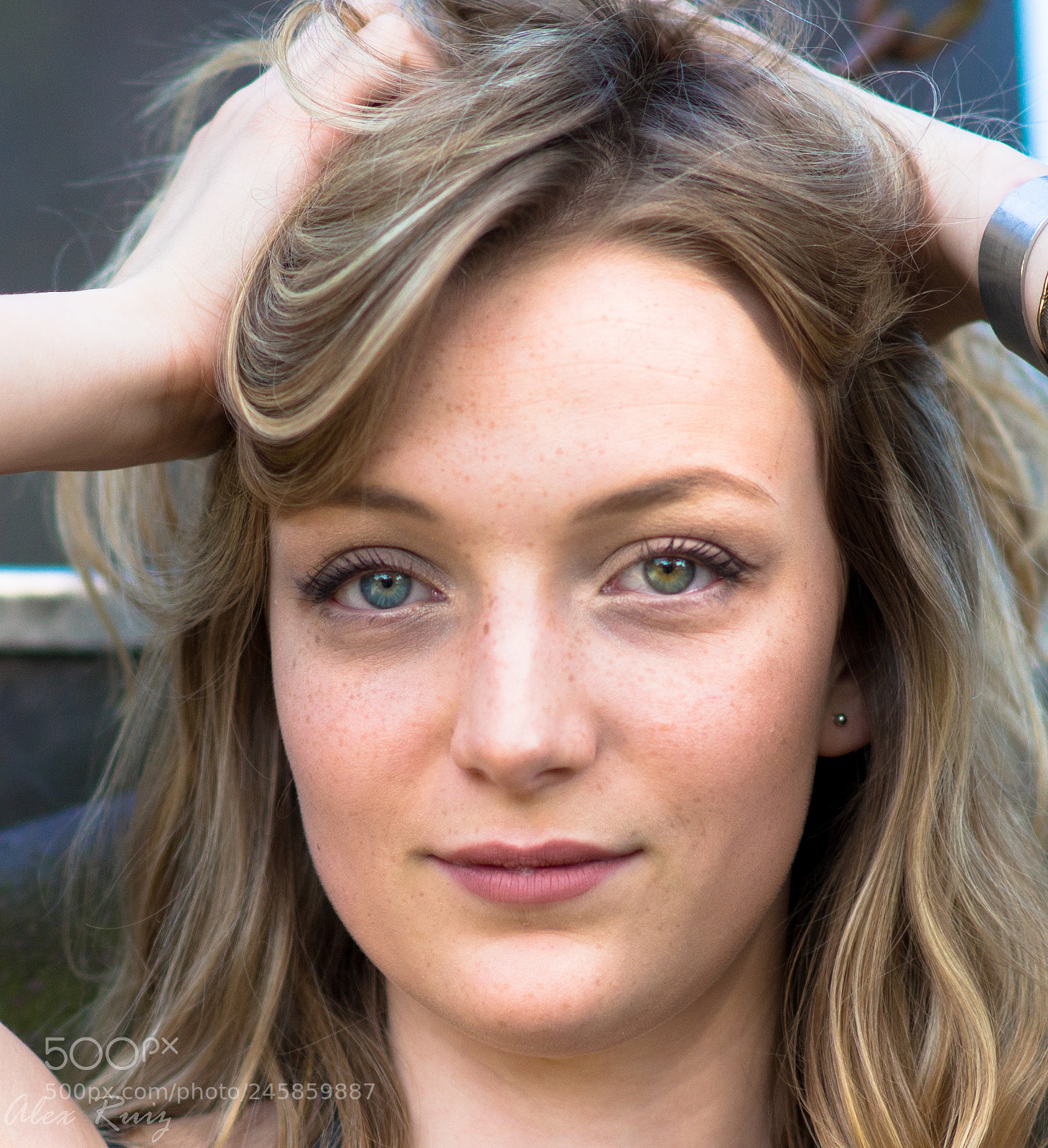 Sony SLT-A99V sample photo. Two colored eyes photography
