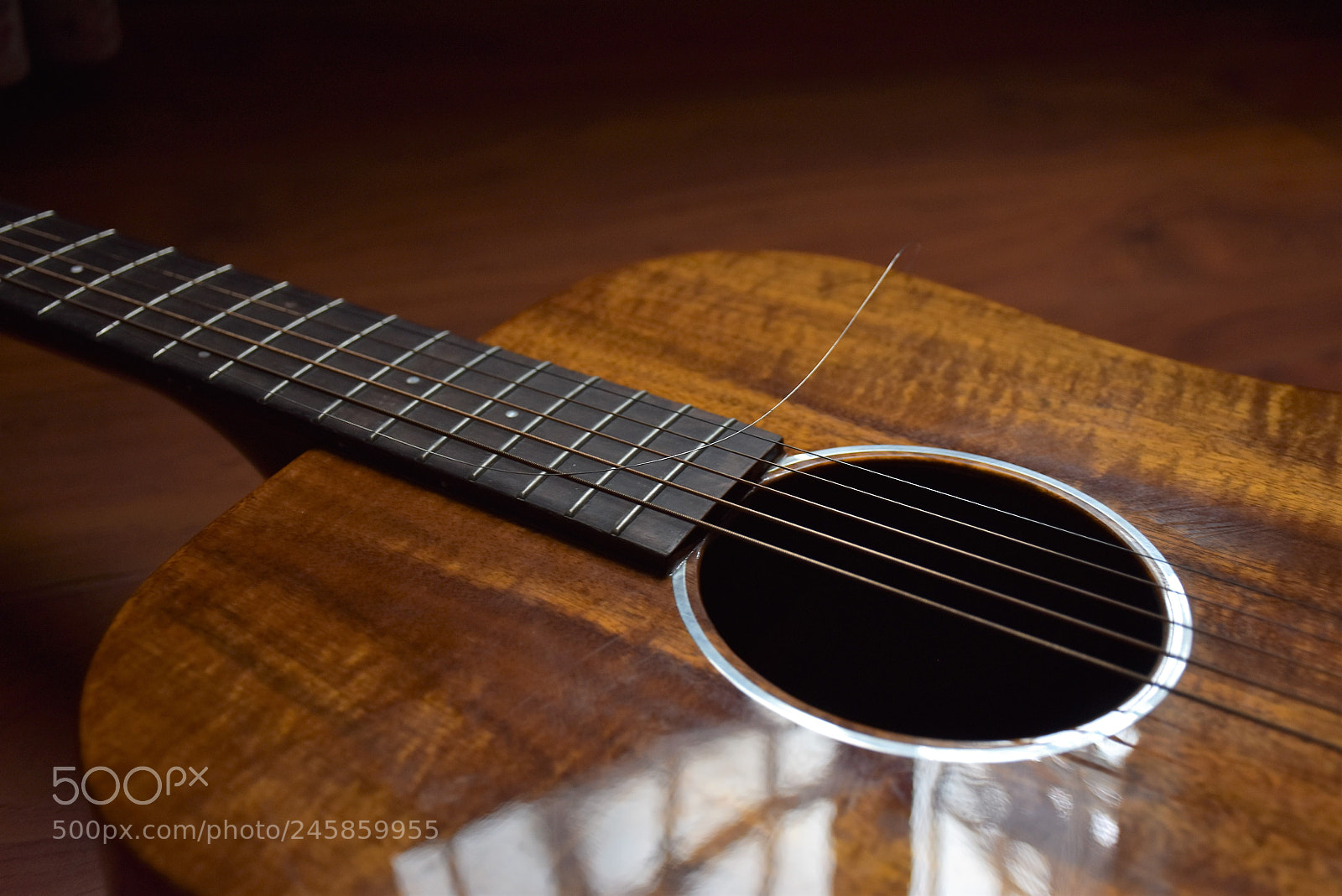 Nikon D5500 sample photo. Guitar photography